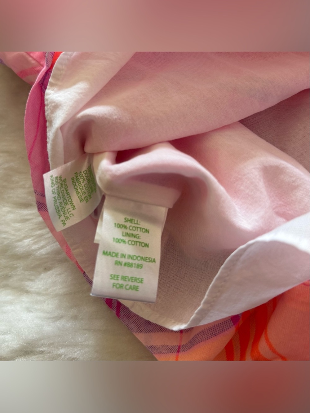 Lilly Pulitzer Reyna Top in Pink Isle Madras Plaid - Picture 6 of 6